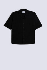 Black Gridline Men's Shirt